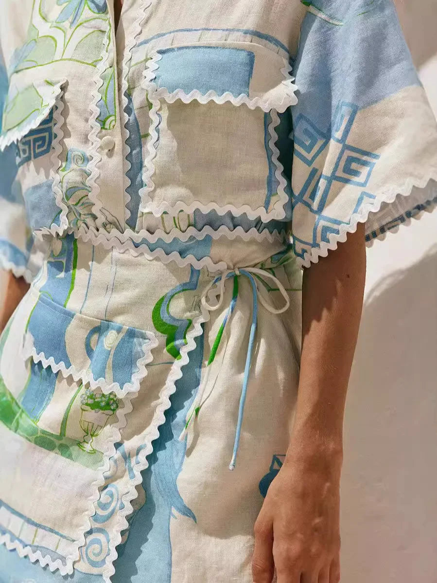 Hazel | Women's Patchwork Set — Willow & Wren Melbourne
