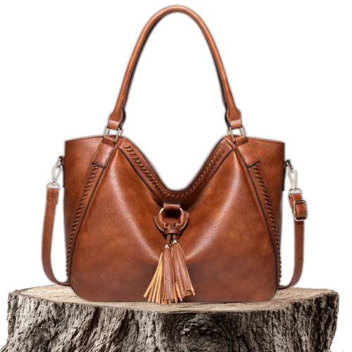 Hazel | Women's Tassel Tote Bag — Willow & Wren Melbourne