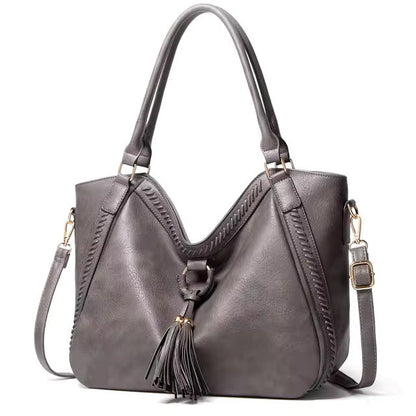 Hazel | Women's Tassel Tote Bag — Willow & Wren Melbourne