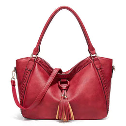 Hazel | Women's Tassel Tote Bag — Willow & Wren Melbourne