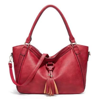 Hazel | Women's Tassel Tote Bag — Willow & Wren Melbourne