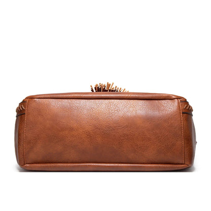 Hazel | Women's Tassel Tote Bag — Willow & Wren Melbourne
