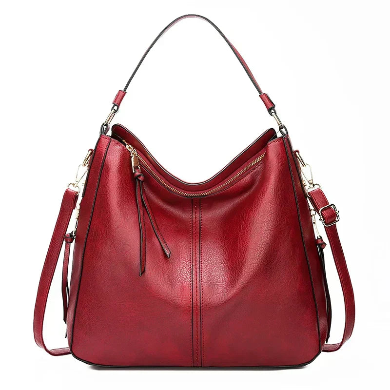 Hazel | Women's Zip-Detail Shoulder Bag — Willow & Wren Melbourne