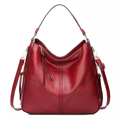 Hazel | Women's Zip-Detail Shoulder Bag — Willow & Wren Melbourne