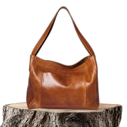 Hazel | Women's Zip-Pocket Shoulder Bag — Willow & Wren Melbourne
