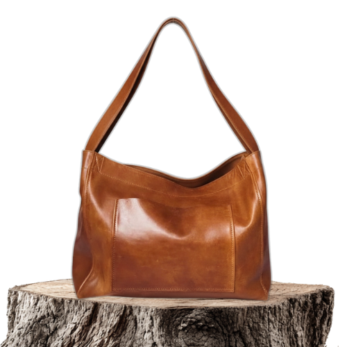 Hazel | Women's Zip-Pocket Shoulder Bag — Willow & Wren Melbourne
