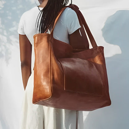 Hazel | Women's Zip-Pocket Shoulder Bag — Willow & Wren Melbourne