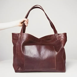Hazel | Women's Zip-Pocket Shoulder Bag — Willow & Wren Melbourne