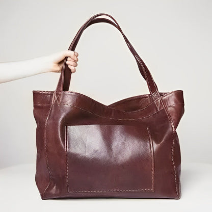 Hazel | Women's Zip-Pocket Shoulder Bag — Willow & Wren Melbourne