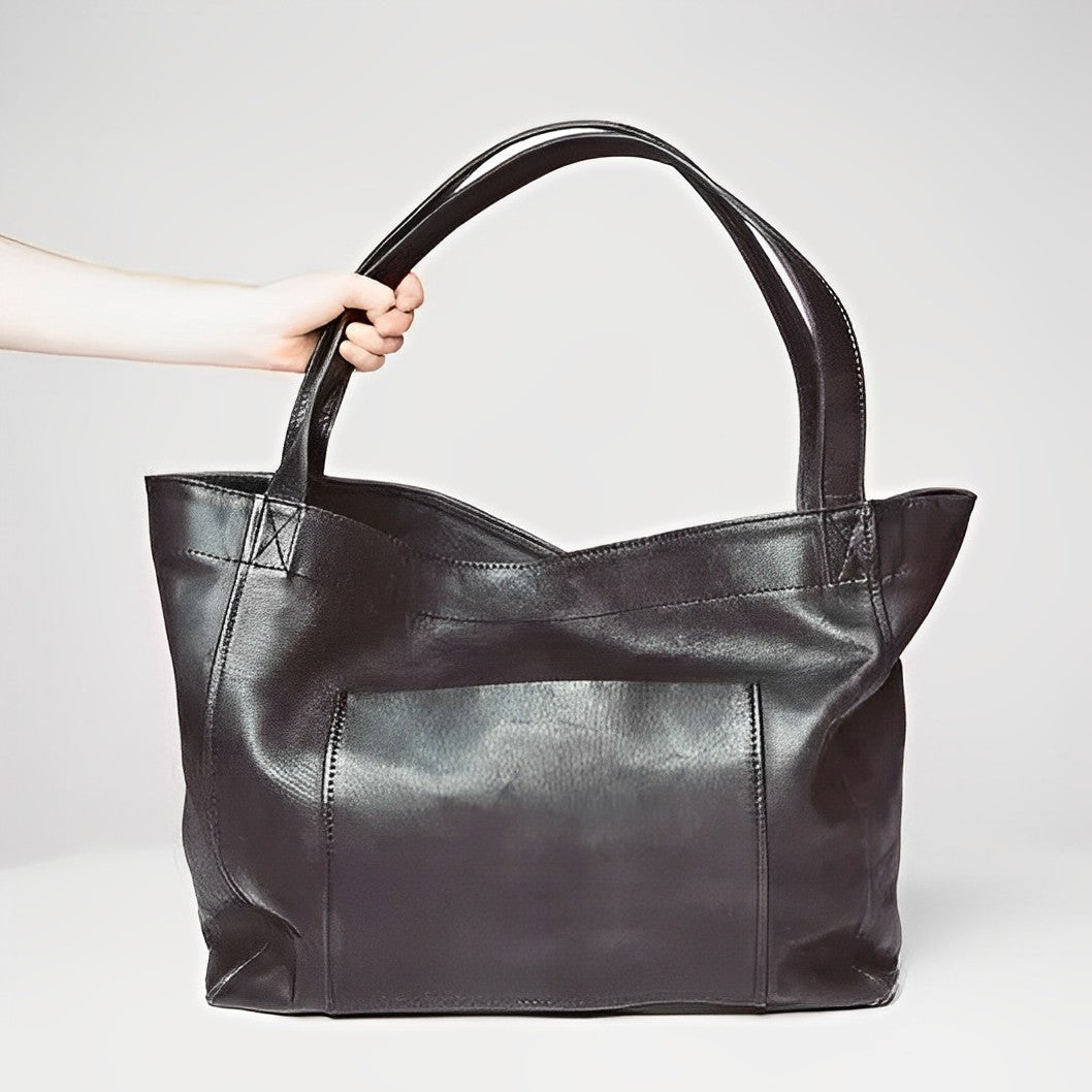 Hazel | Women's Zip-Pocket Shoulder Bag — Willow & Wren Melbourne