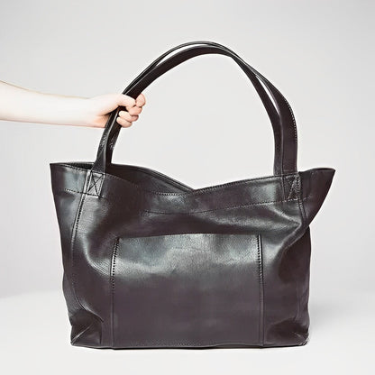 Hazel | Women's Zip-Pocket Shoulder Bag — Willow & Wren Melbourne