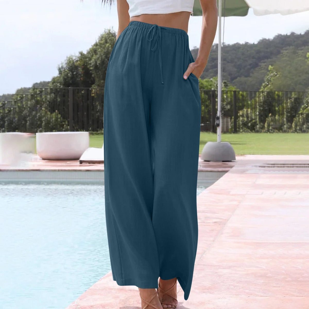Helena | Women's Elegant Trousers — Willow & Wren Melbourne