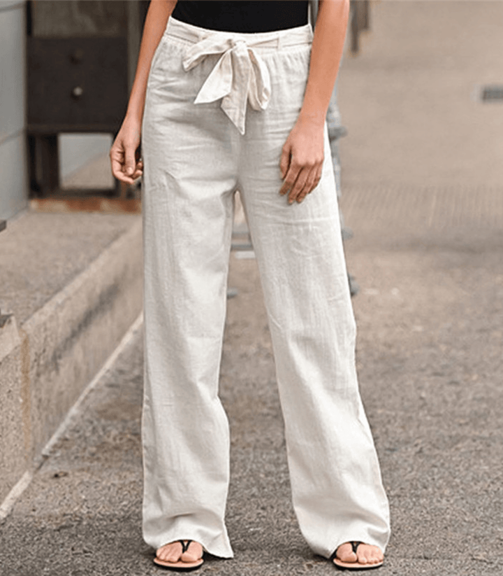 Holly | Women's Drawstring Trousers — Willow & Wren Melbourne