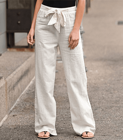 Holly | Women's Drawstring Trousers — Willow & Wren Melbourne