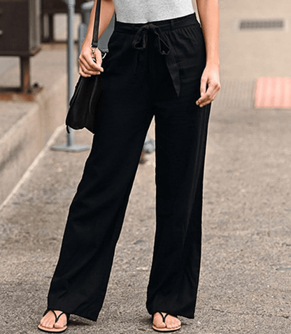 Holly | Women's Drawstring Trousers — Willow & Wren Melbourne