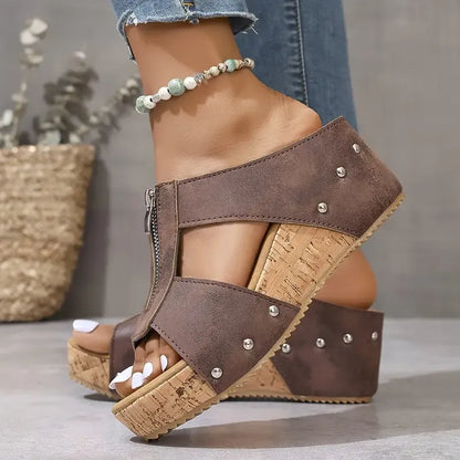 Hope | Women's Wedge Sandals — Willow & Wren Melbourne