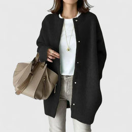 Martha | Women's Comfortable Jacket — Dark Grey — Willow & Wren Melbourne