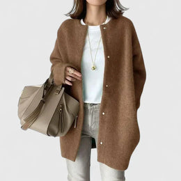 Martha | Women's Comfortable Jacket — Dark Grey — Willow & Wren Melbourne