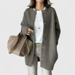 Martha | Women's Comfortable Jacket — Dark Grey — Willow & Wren Melbourne