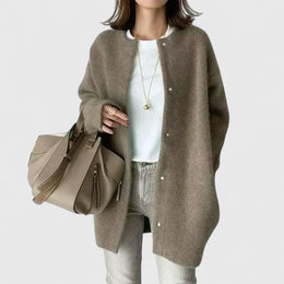 Martha | Women's Comfortable Jacket — Dark Grey — Willow & Wren Melbourne