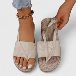 Georgia | Women's Cross-Strap Comfort Sandals — Willow & Wren Melbourne