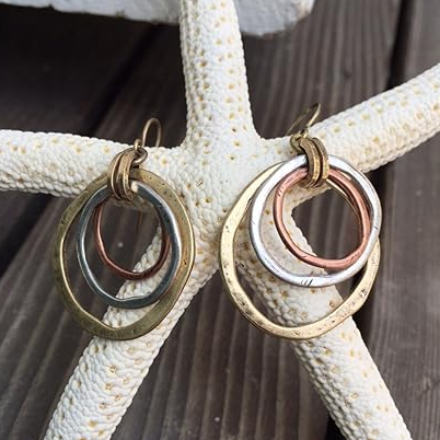 Two-Tone | Women's Earrings — Willow & Wren Melbourne