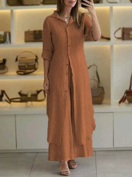 Lottie | Women's Elegant Wide-Leg Set — Willow & Wren Melbourne
