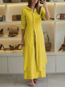 Lottie | Women's Elegant Wide-Leg Set — Willow & Wren Melbourne