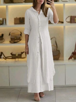 Lottie | Women's Elegant Wide-Leg Set — Willow & Wren Melbourne