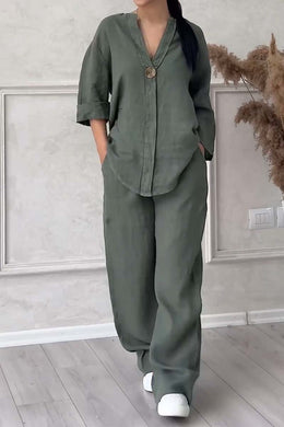 Marie | Women's Wide-Leg Set — Willow & Wren Melbourne