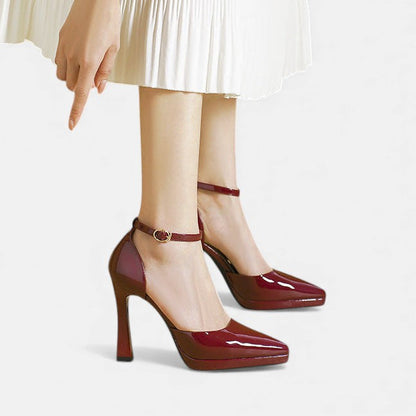 Leona | Women's Ankle-Strap Court Shoes — Willow & Wren Melbourne