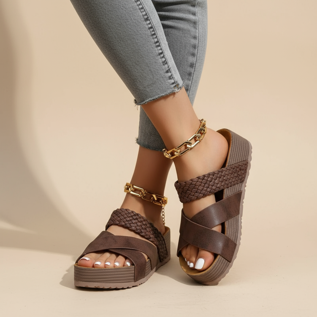 Lola | Women's Cushioned Comfort Sandals — Willow & Wren Melbourne