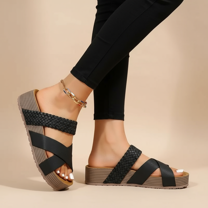 Lola | Women's Cushioned Comfort Sandals — Willow & Wren Melbourne