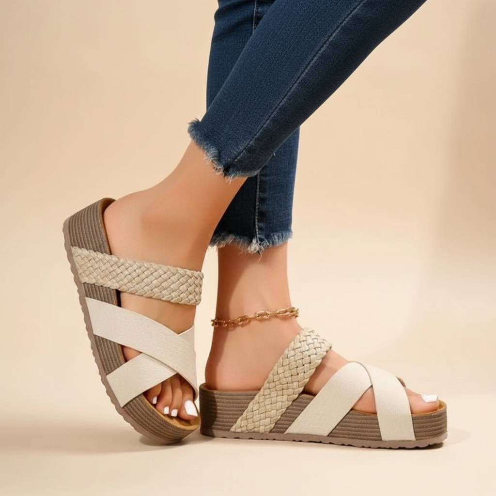 Lola | Women's Cushioned Comfort Sandals — Willow & Wren Melbourne