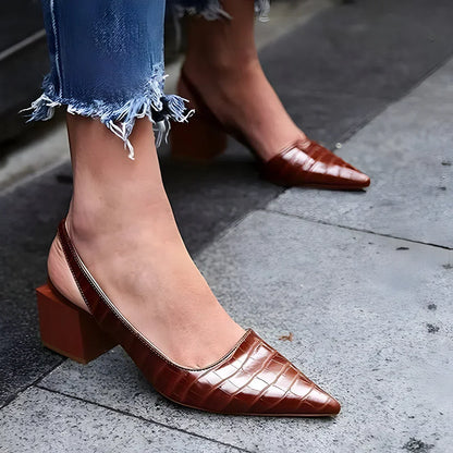 Louise | Women's Heeled Cushioned Comfort Shoes — Willow & Wren Melbourne