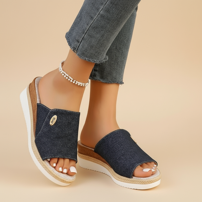 Lydia | Women's Cushioned Sandals — Willow & Wren Melbourne