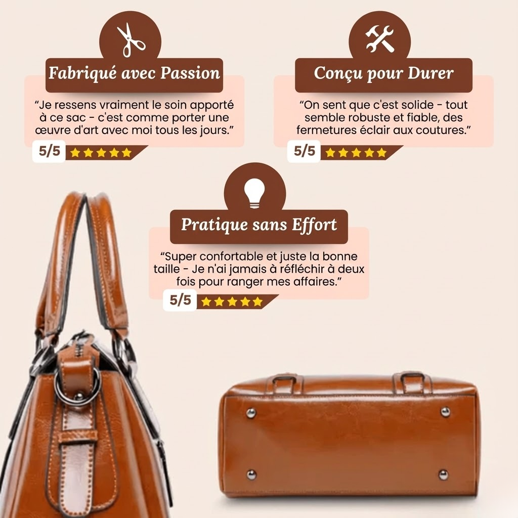 Holly | Women's Classic Shoulder Bag — Brown — Willow & Wren Melbourne