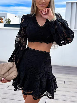 Marie | Women's Elegant Set — Black — Willow & Wren Melbourne