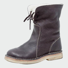 Martha | Women's Lined Lace-Up Ankle Boots — Willow & Wren Melbourne