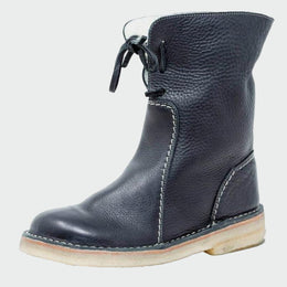 Martha | Women's Lined Lace-Up Ankle Boots — Willow & Wren Melbourne