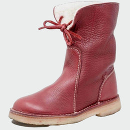 Martha | Women's Lined Lace-Up Ankle Boots — Willow & Wren Melbourne