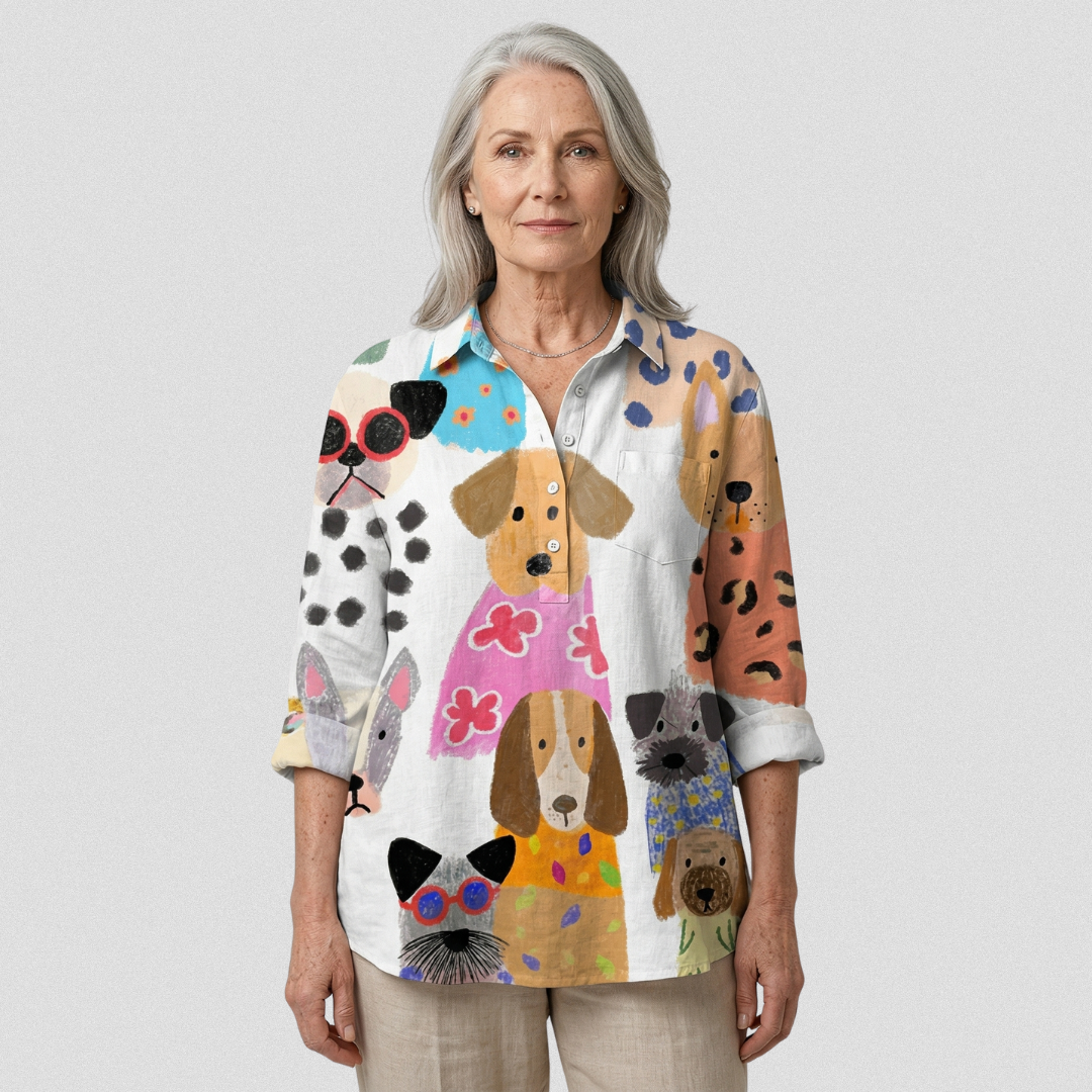 Holly | Women's Relaxed Blouse — Willow & Wren Melbourne