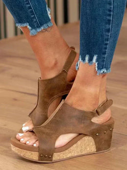 Natalie | Women's Wedge Sandals — Willow & Wren Melbourne