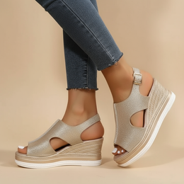 Paige | Women's Wedge Sandals — Willow & Wren Melbourne