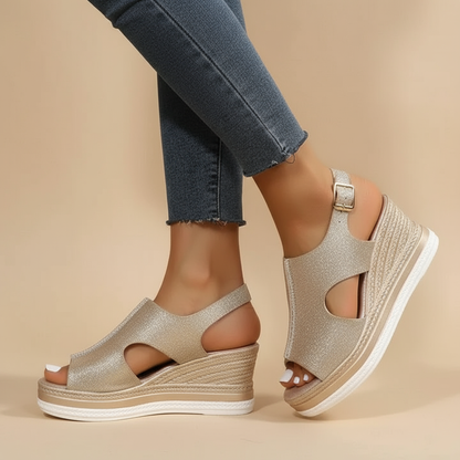 Paige | Women's Wedge Sandals — Willow & Wren Melbourne