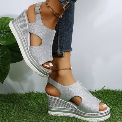 Paige | Women's Wedge Sandals — Willow & Wren Melbourne