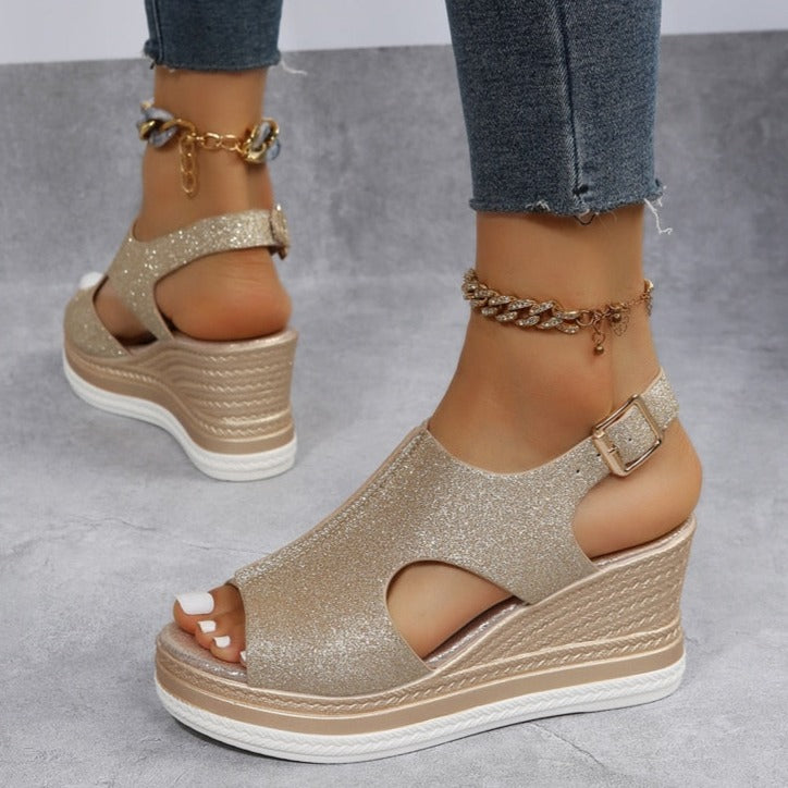 Paige | Women's Wedge Sandals — Willow & Wren Melbourne