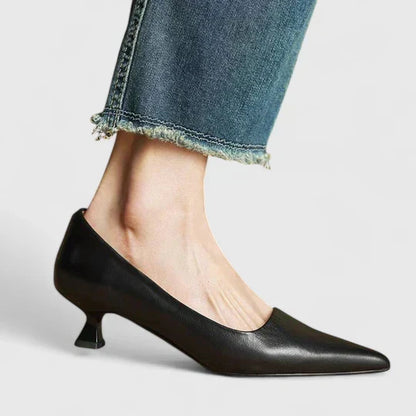 Pearl | Women's Heeled Comfort Shoes — Willow & Wren Melbourne