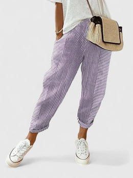 Freya | Women's Comfortable Trousers — Light Red — Willow & Wren Melbourne