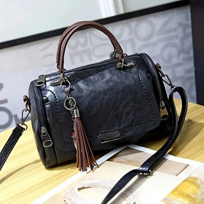 Rose | Women's Buckle-Detail Satchel Bag — Willow & Wren Melbourne